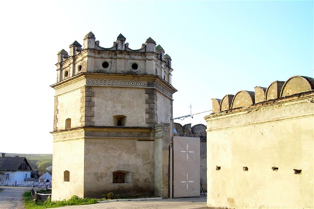 Image - A fortified monastery in Mezhyrich, Rivne oblast.